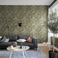 Blooming Park, Green Mural Wallpaper - room preview 04