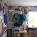 Caroline, Pastel Mural Wallpaper - room preview 04