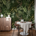 Mischievous Jungle, Lush Mural Wallpaper - room preview 04