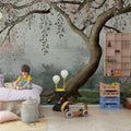 Tree of Dreams, Pastel Mural Wallpaper - room preview 04