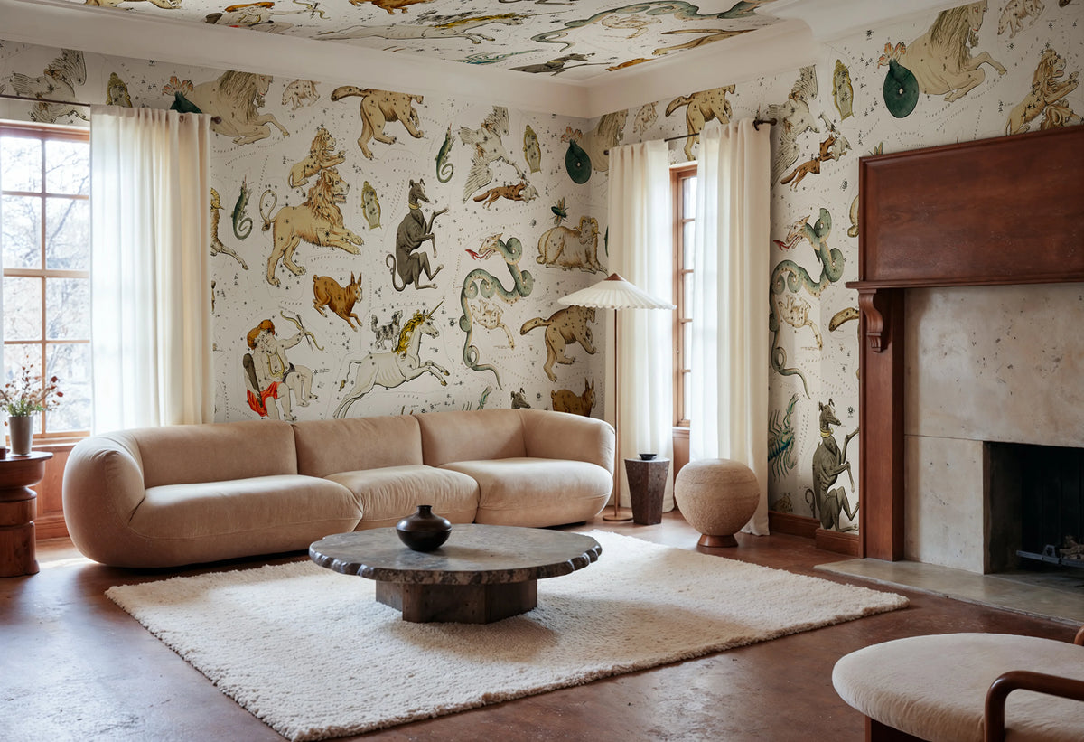 Zodiac, Day Mural Wallpaper - room preview 04