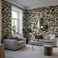 Discus, Graphite Mural Wallpaper - room preview 04