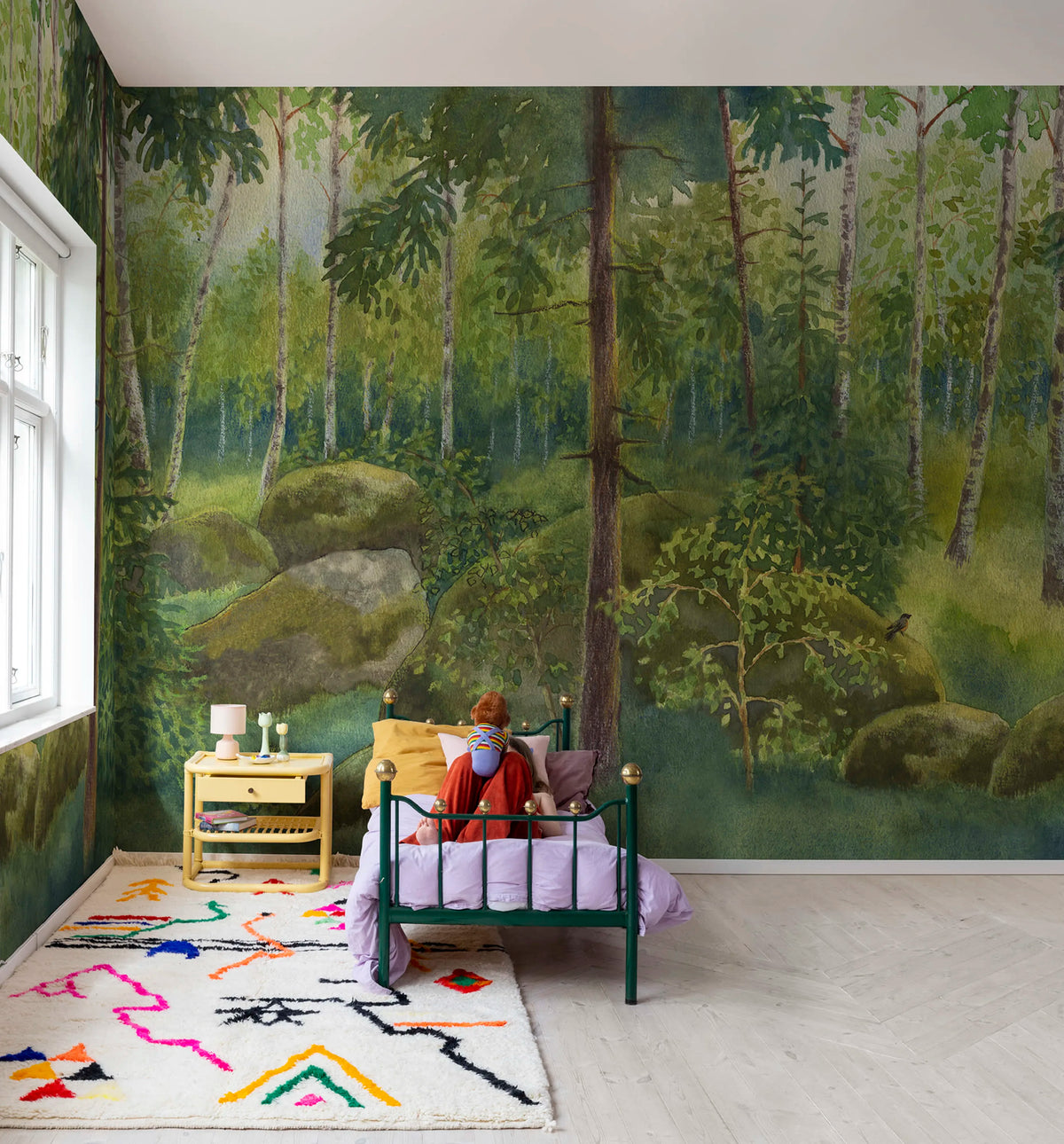 Home Forest, Spring Mural Wallpaper - room preview 04