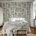 Happy Toile, Pearl Mural Wallpaper - room preview 04