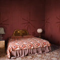Silenzio, Velvet Mural Wallpaper - room preview 04