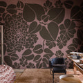 Susan, Pink Mural Wallpaper - room preview 04