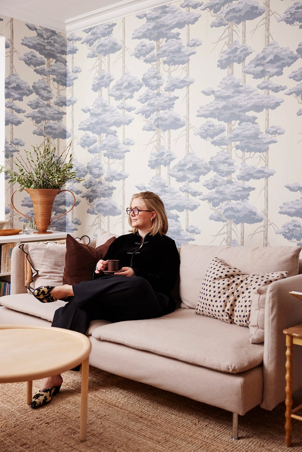 Highland Pines, Sky Mural Wallpaper - room preview 04