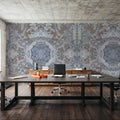 Gentle Branches, Beige & Lavender Mural Wallpaper - room preview 05