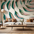 Tropical Palms Mural Wallpaper - room preview 05