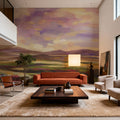 Purple Cloud Mural Wallpaper - room preview 05
