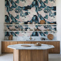 Pink Leaves Mural Wallpaper - room preview 05