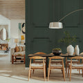 Faux Wall Panel Moulding, Pine Mural Wallpaper - room preview 05