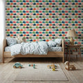 Wandering Whales, Multi Mural Wallpaper - room preview 05