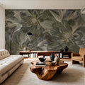 Peony Study - Seaweed and Stone Mural Wallpaper - room preview 05