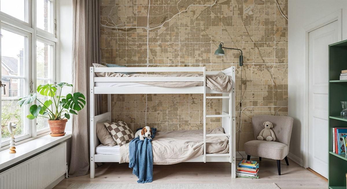 Mesa Ochre Mural Wallpaper - room preview 05