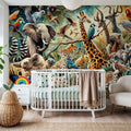 Jungle Symphony Mural Wallpaper - room preview 05