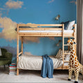 Sunny Day Clouds Mural Wallpaper - room preview 05