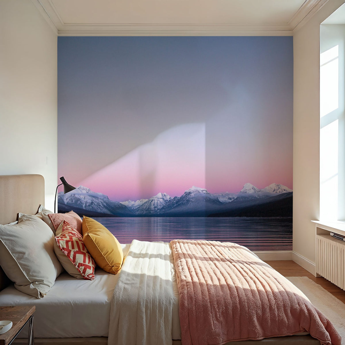 Post Sunset Mural Wallpaper - room preview 05