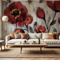 Floral Simplicity Mural Wallpaper - room preview 05