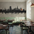Rostock Germnay Skyline Concrete Mural Wallpaper - room preview 05