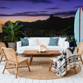 Rio Twilight Harbor Mural Wallpaper - room preview 05