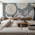 Bloom Toss I Mural Wallpaper - room preview 05