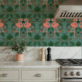 Flamingo Friends Mural Wallpaper - room preview 05