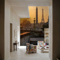 Place De La Concorde At Sunset Mural Wallpaper - room preview 05