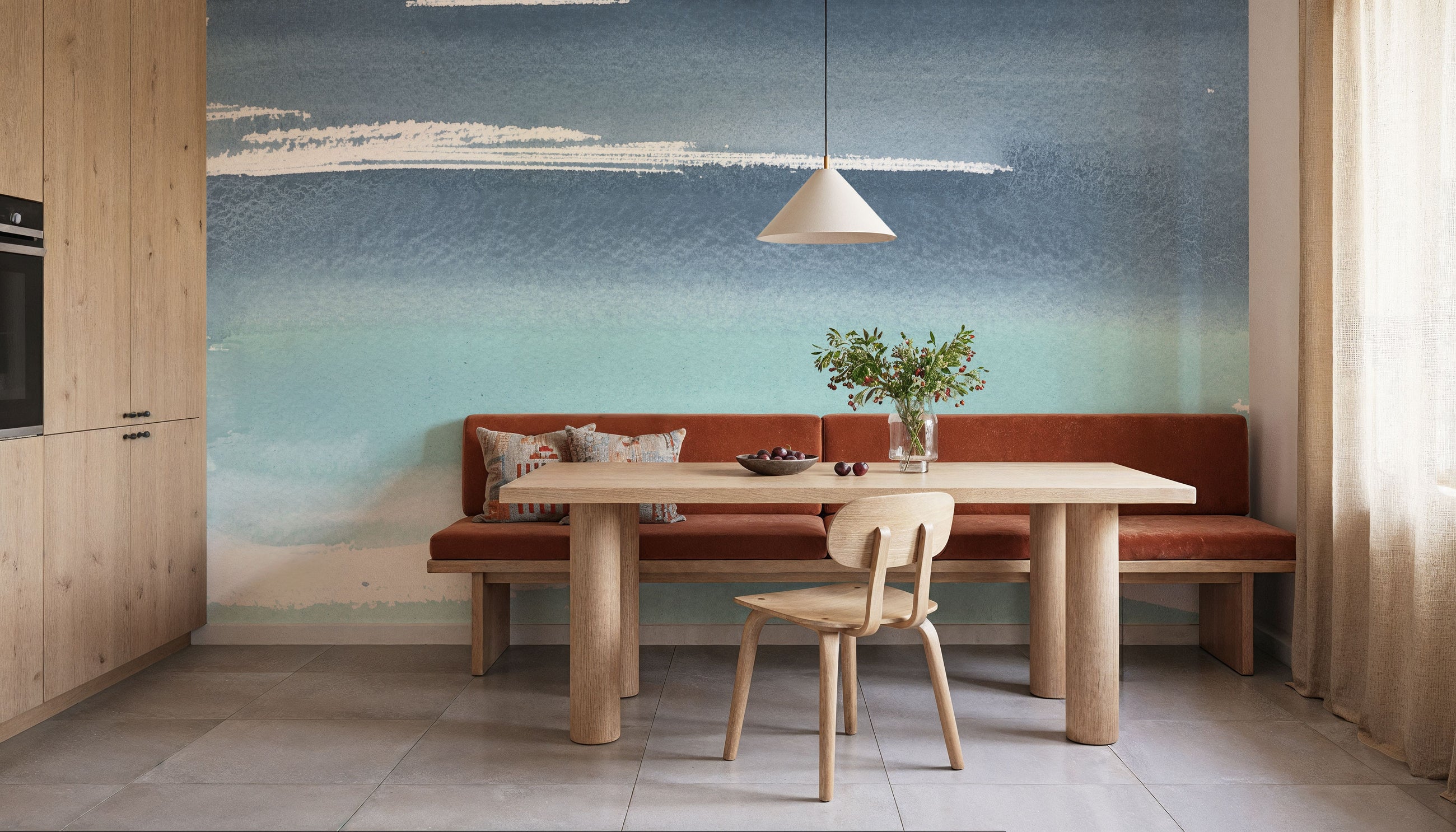 Altered Seascape IV Mural Wallpaper