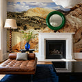 Canyon Stripes Mural Wallpaper - room preview 05