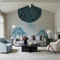 Blue Bay VII Mural Wallpaper - room preview 05