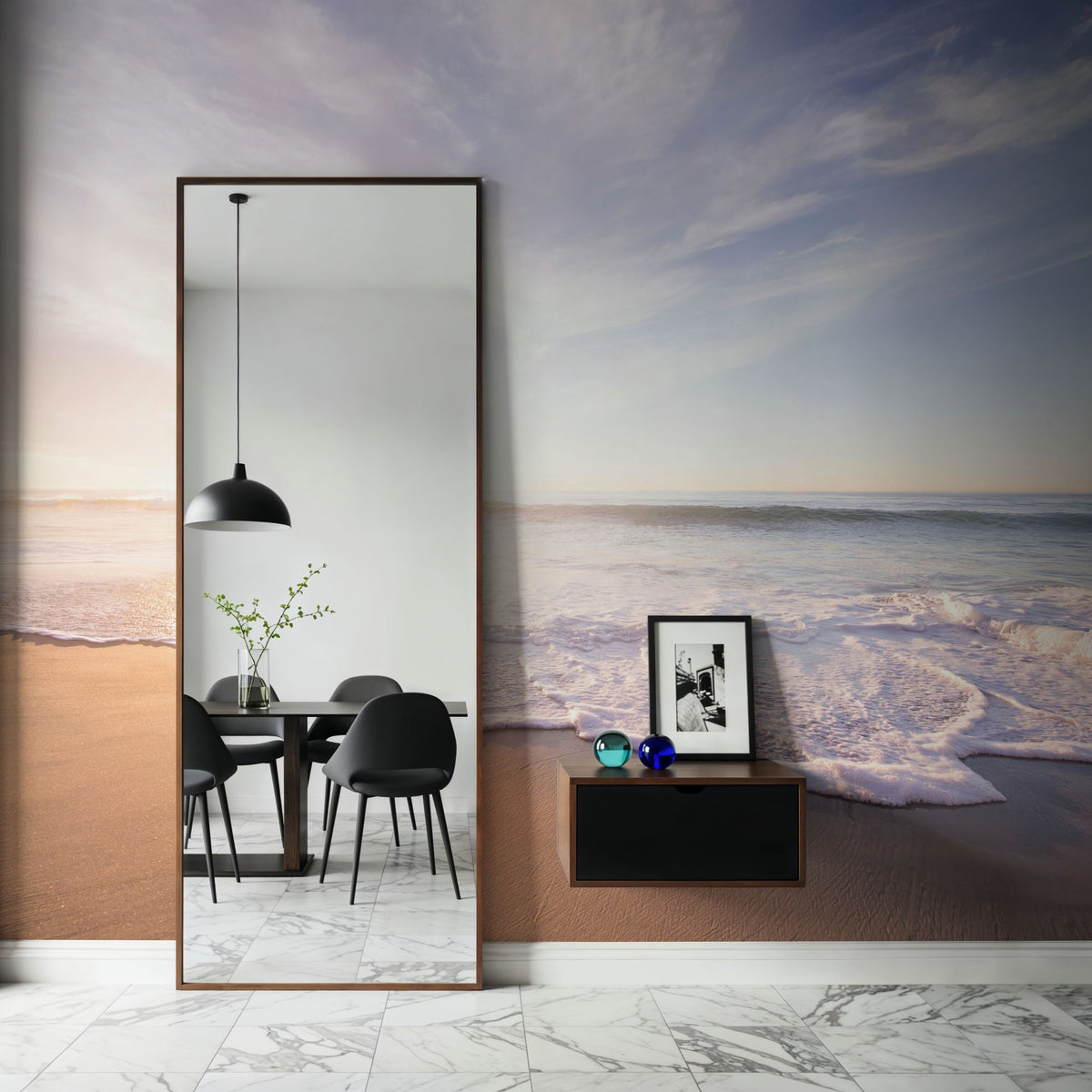 Sandy Beach Mural Wallpaper - room preview 05