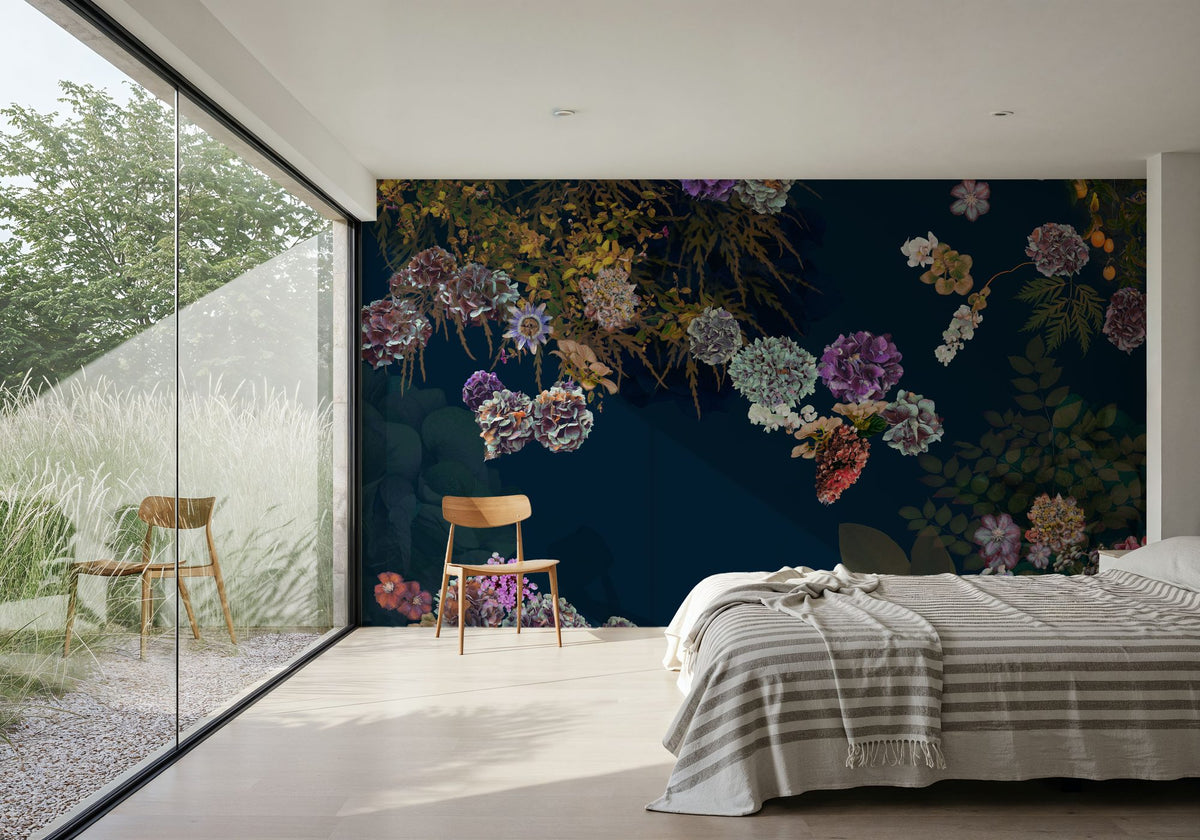 Graceful Autumn Mural Wallpaper - room preview 05