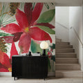 December Flowers Mural Wallpaper - room preview 05