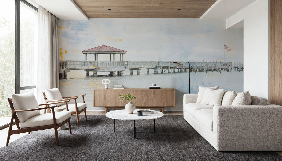 Pier II Mural Wallpaper - room preview 05