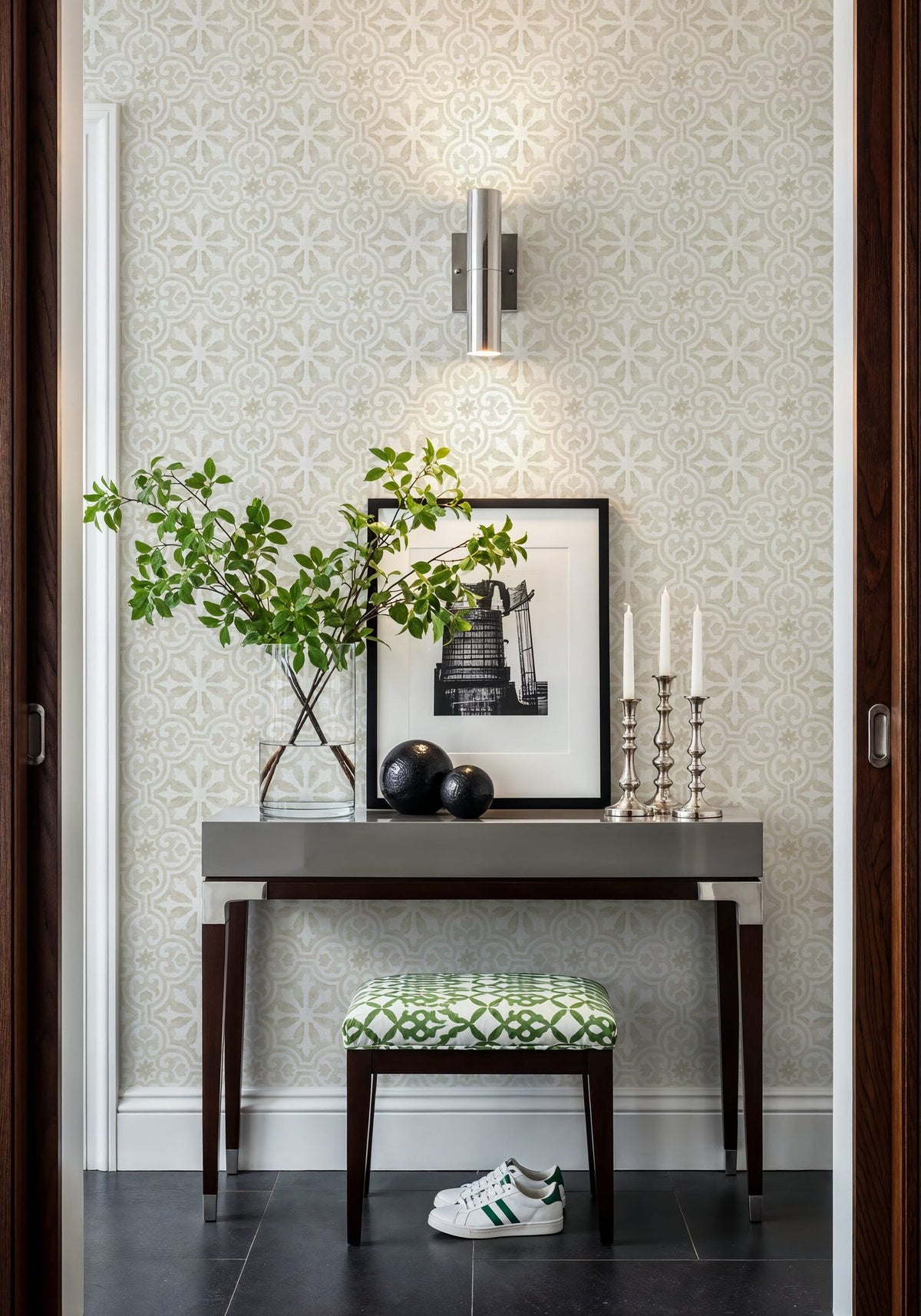Ocean Dreams Beige Mural Wallpaper - room preview 05