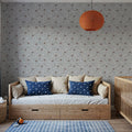 Kitten Love, Pewter Mural Wallpaper - room preview 05