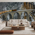 Transalpine Mural Wallpaper - room preview 05