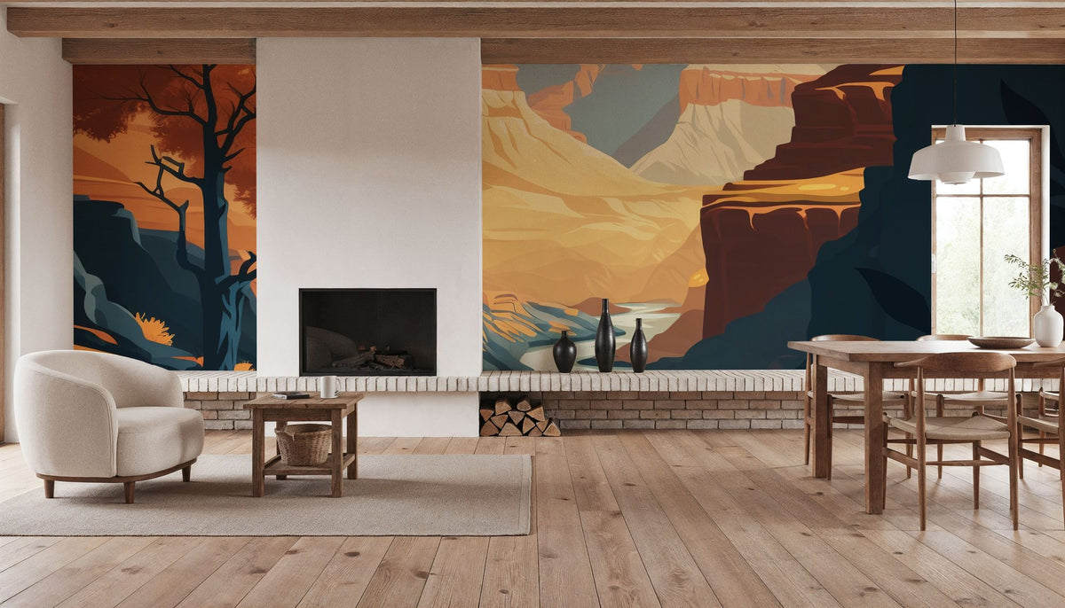 Travel Grand Canyon Mural Wallpaper - room preview 05