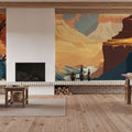 Travel Grand Canyon Mural Wallpaper - room preview 05