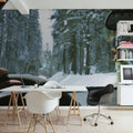 Winter Drive Companion Mural Wallpaper - room preview 05