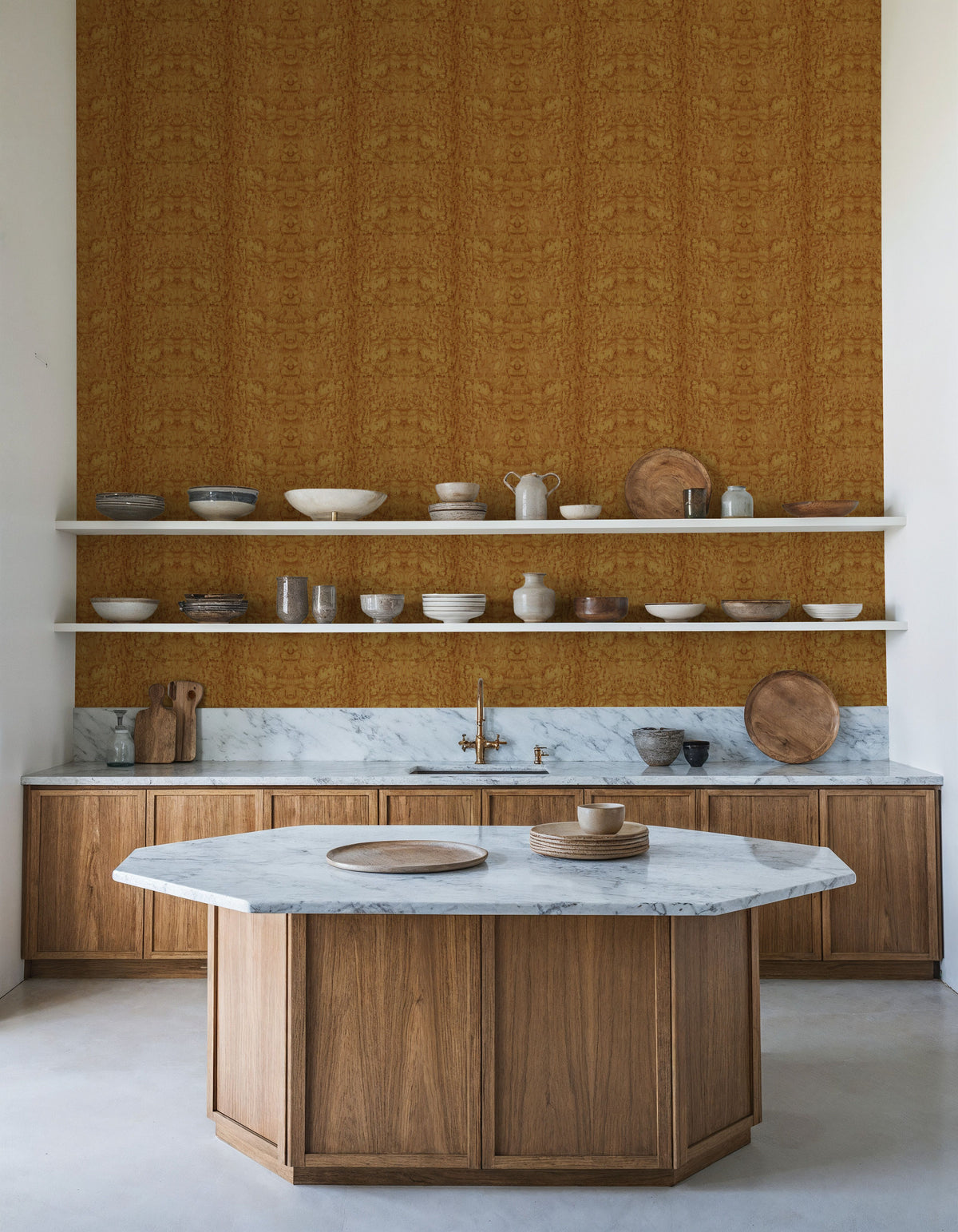 Burl Wood, Sun Mural Wallpaper - room preview 05