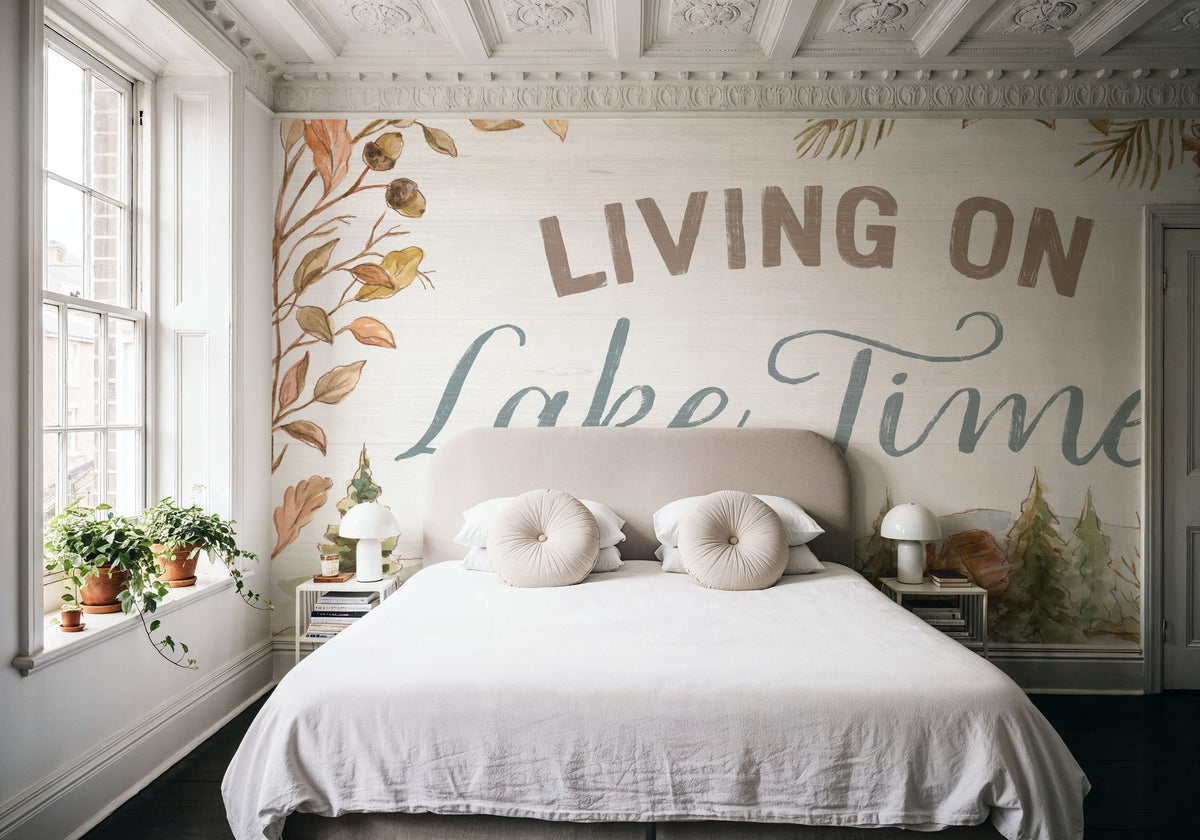 Lake Retreat I Mural Wallpaper - room preview 05