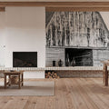 Old Route 66 Barn Mural Wallpaper - room preview 05