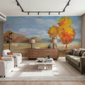 Aspen in Autumn Mural Wallpaper - room preview 05