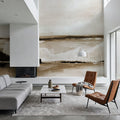 Vintage Landscape Mountainside Mural Wallpaper - room preview 05