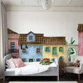 Dollhouse Street Mural Wallpaper - room preview 05