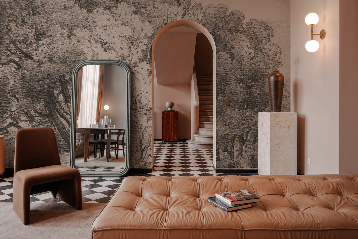 Elm Trees in Holme Park Mural Wallpaper - room preview 05