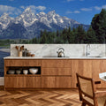 Mountain River Serenity Mural Wallpaper - room preview 05