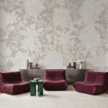 Flower Silhouette No Stain Mural Wallpaper - room preview 05